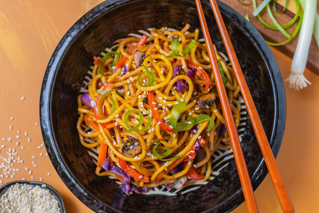 Spiced Vegetable Lo Mein