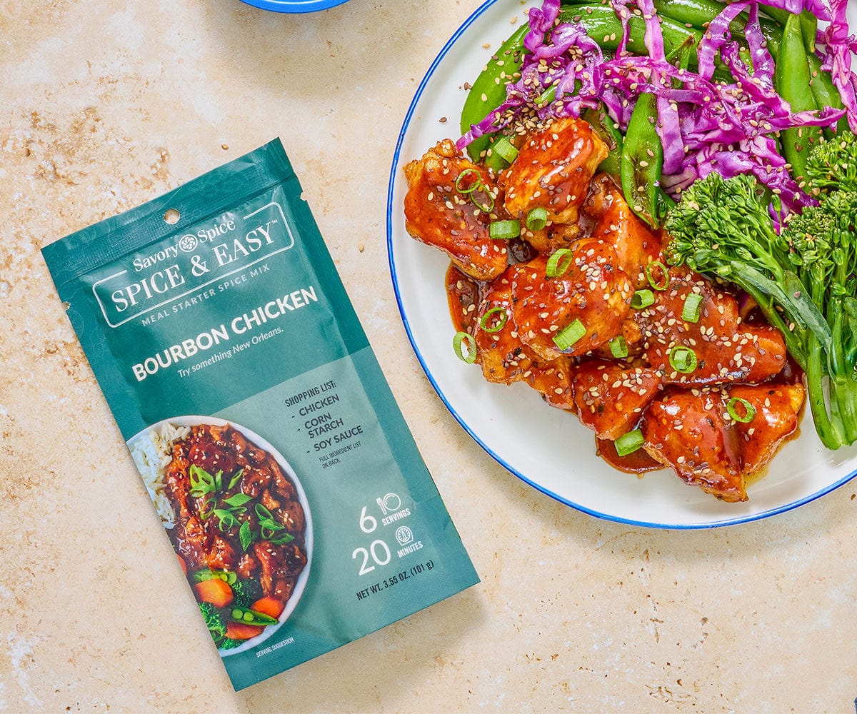 crock pot savory herb chicken seasoning mix 1.5 oz Savory Spice Bourbon Chicken
