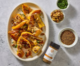 Za-atar seasoning with food on a counter