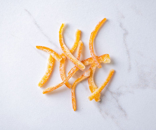 Candied Orange Peel Strips