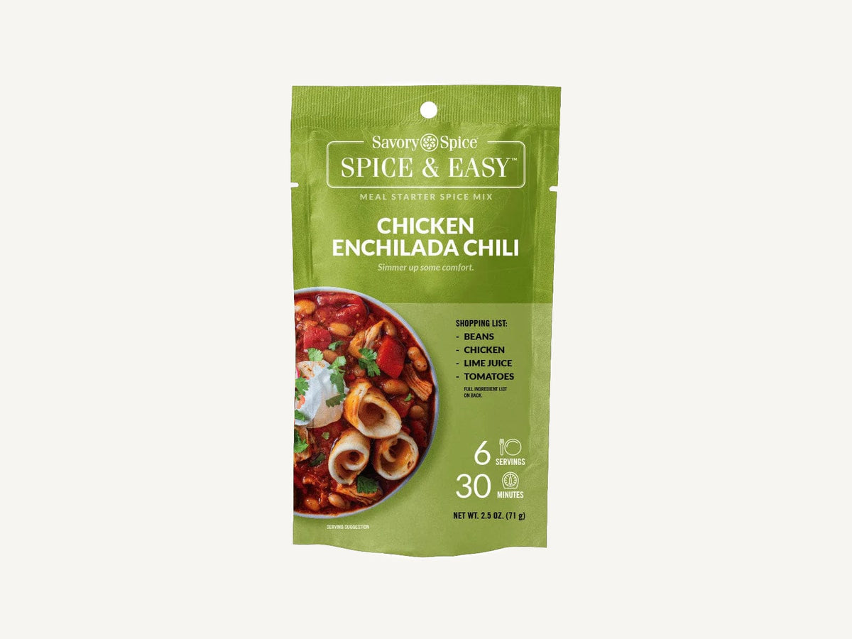 Chicken Enchilada Chili Recipe and Soup Mix – Savory Spice