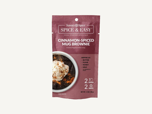 Cinnamon-Spiced Mug Brownie