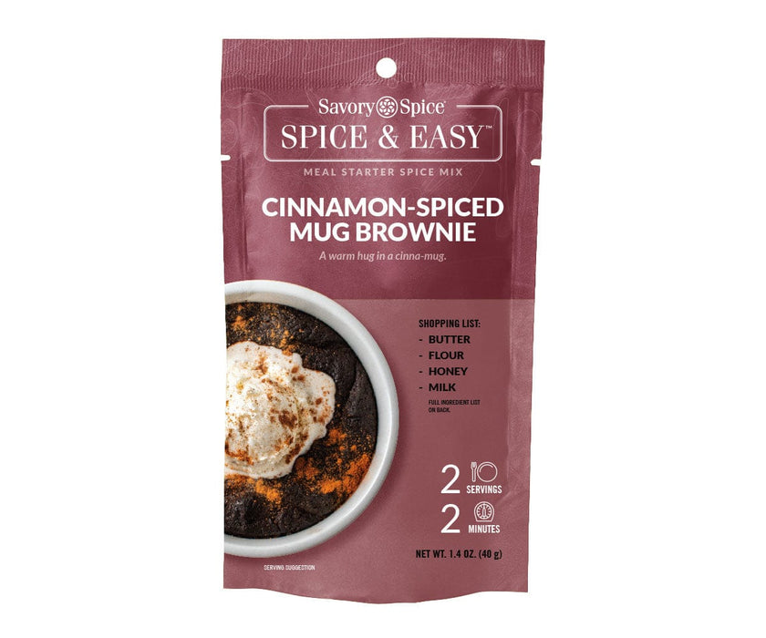 Cinnamon-Spiced Mug Brownie