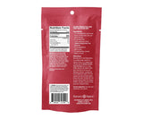 Back of Honey Sriracha Lime Fish Taco packet on white