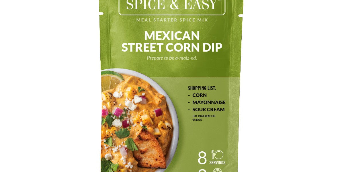 Mexican Street Corn Dip Mix, Easy Elote Dip Recipe Savory Spice
