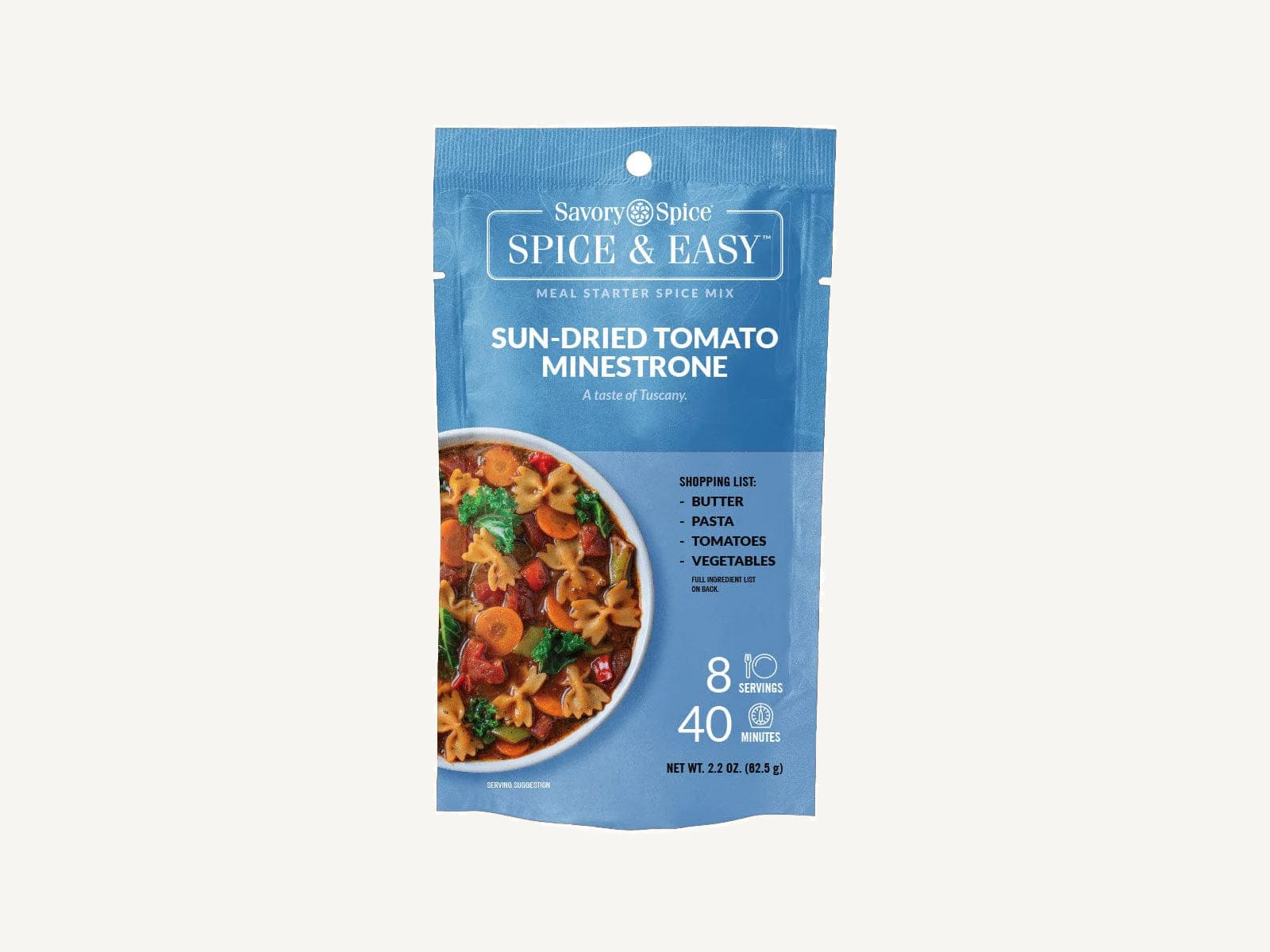 Sun-Dried Tomato Minestrone Soup Mix – Savory Spice