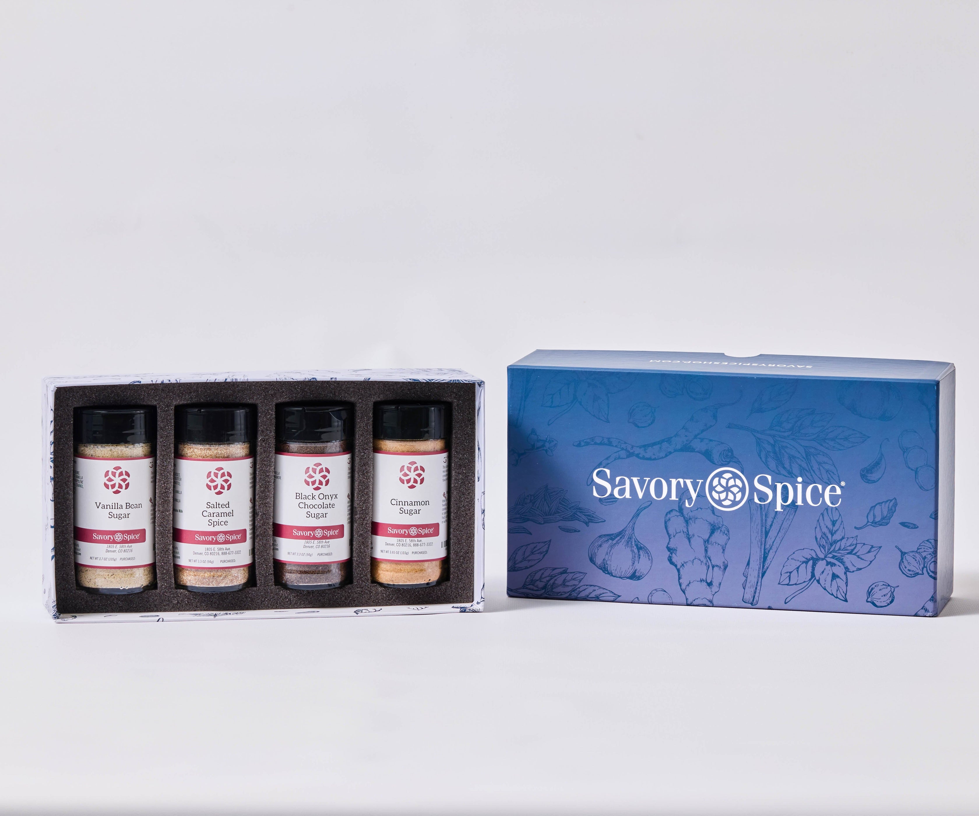 Cozy Sugar Gift Set – 4 Gourmet Flavored Sugars main image 1