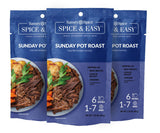 Three Sunday Pot Roast Spice & Easy on white