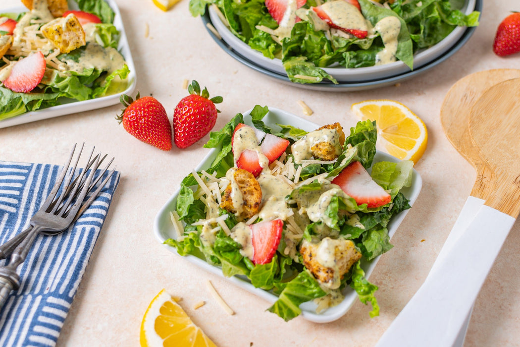 Strawberry Caesar Salad