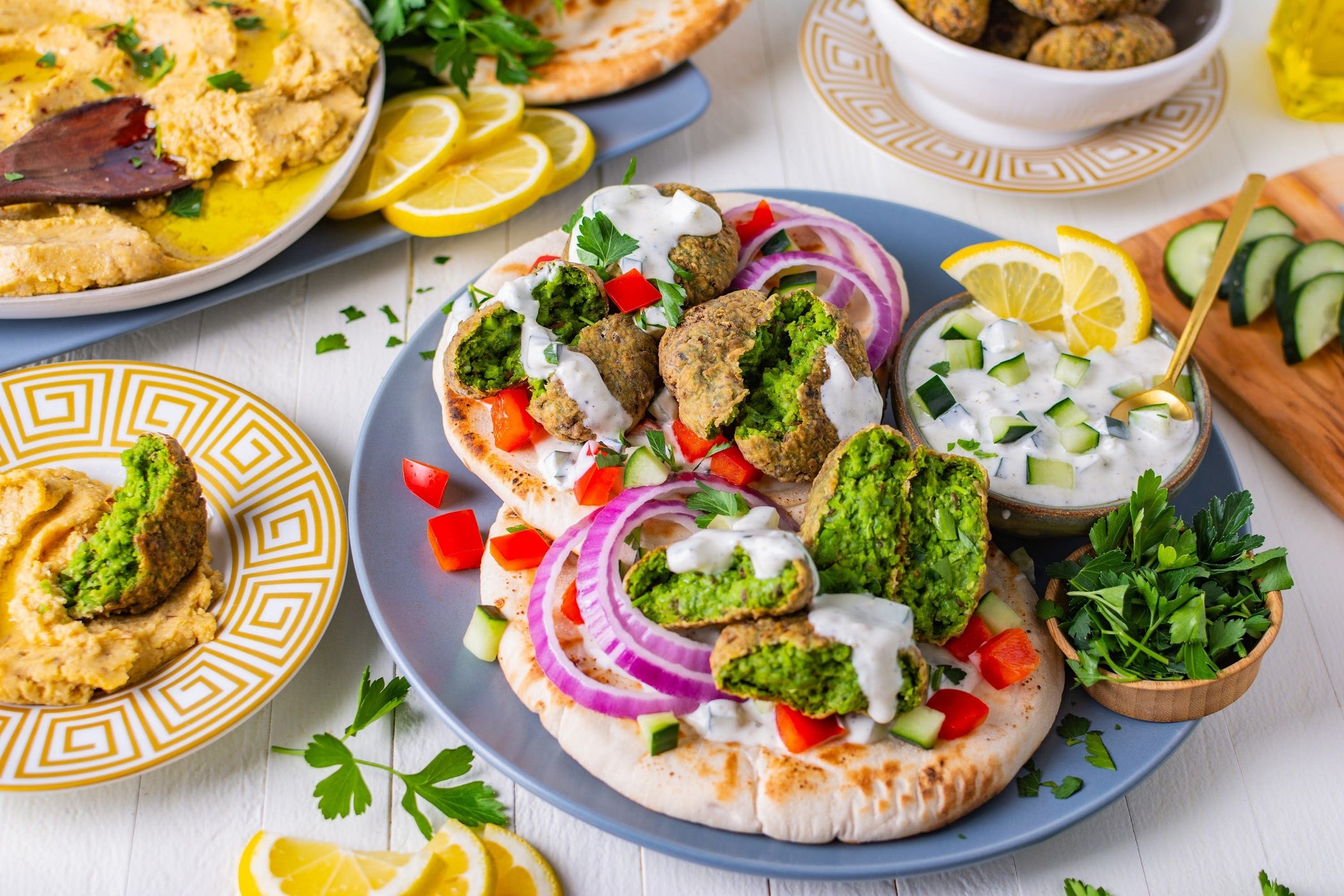 Sweet Green Pea Falafel Recipe — Savory Spice