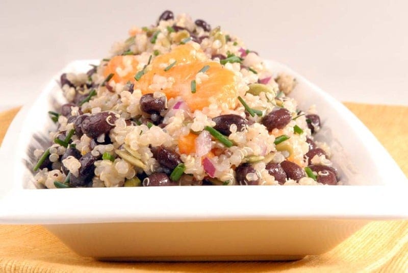 Black Bean & Clementine Quinoa Salad