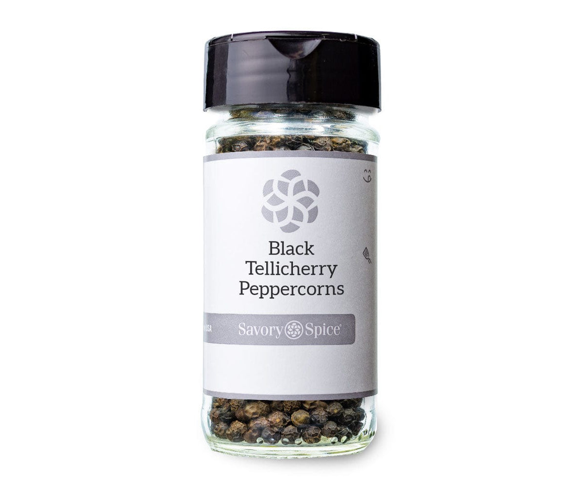 Whole Black Peppercorns (Tellicherry) Savory Spice