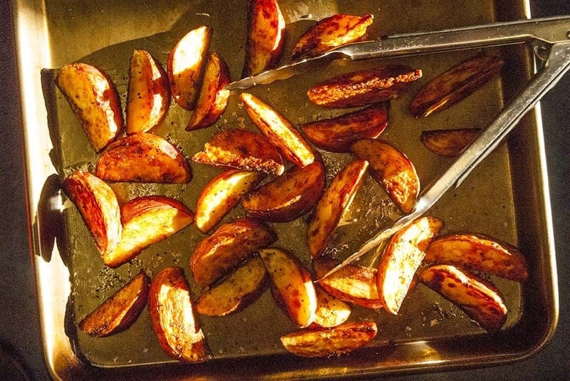 Ghee Roasted Potatoes Recipe — Savory Spice