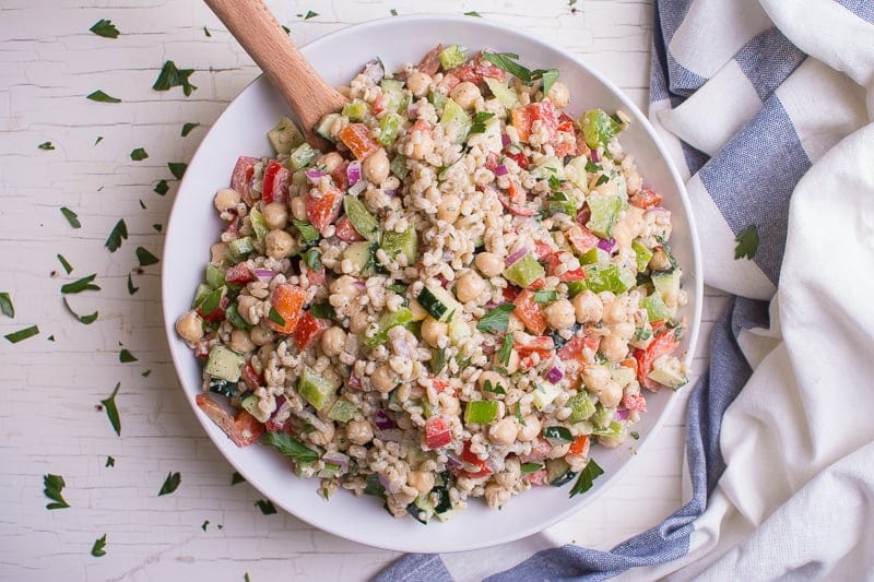 Greek Barley Salad Recipe — Savory Spice