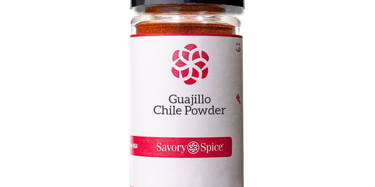 Guajillo Chile Powder, Ground Guajillo Pepper Seasoning Savory Spice