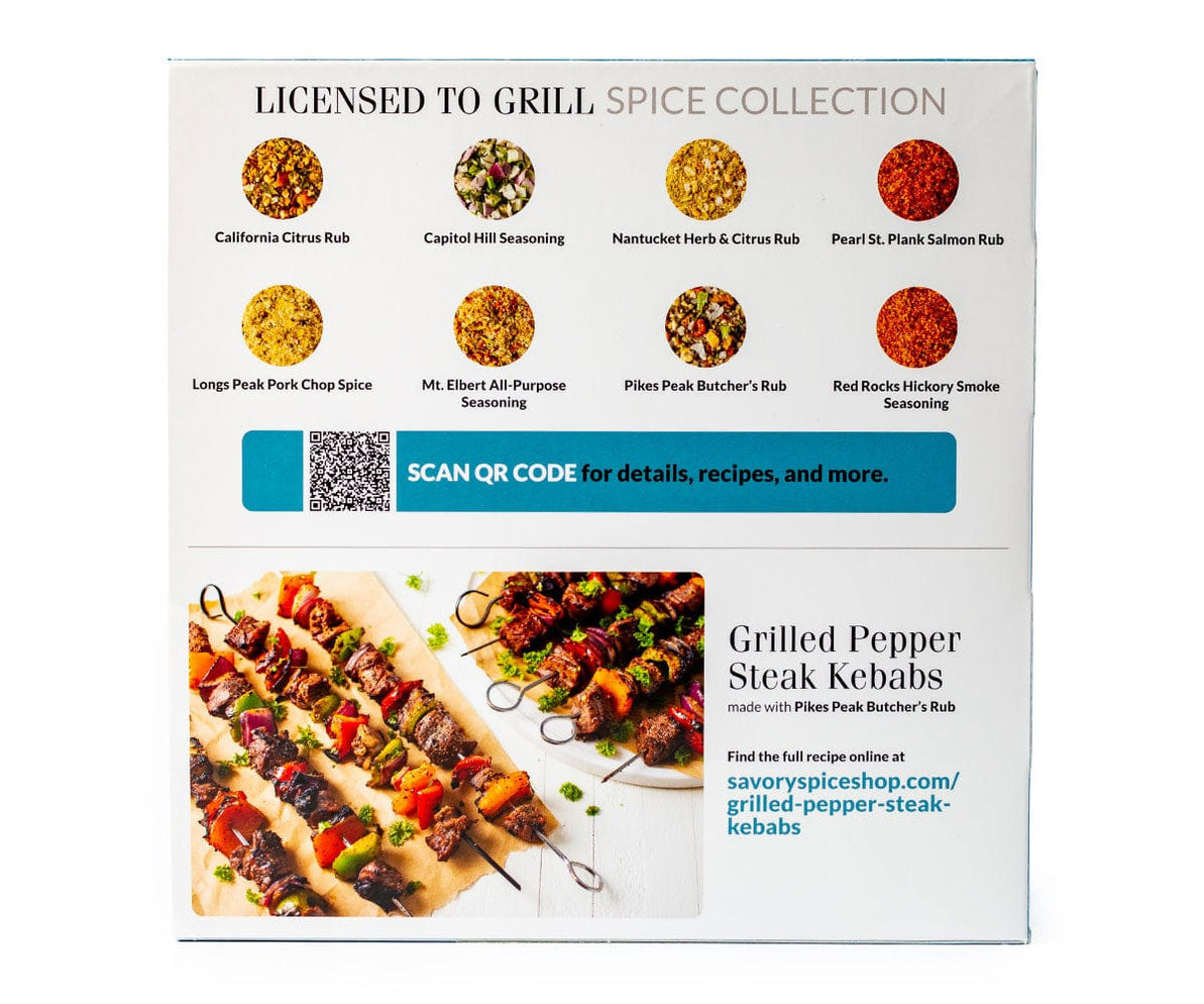 Grilling Seasoning Set (BBQ Spice Rub Gift Set) — Savory Spice