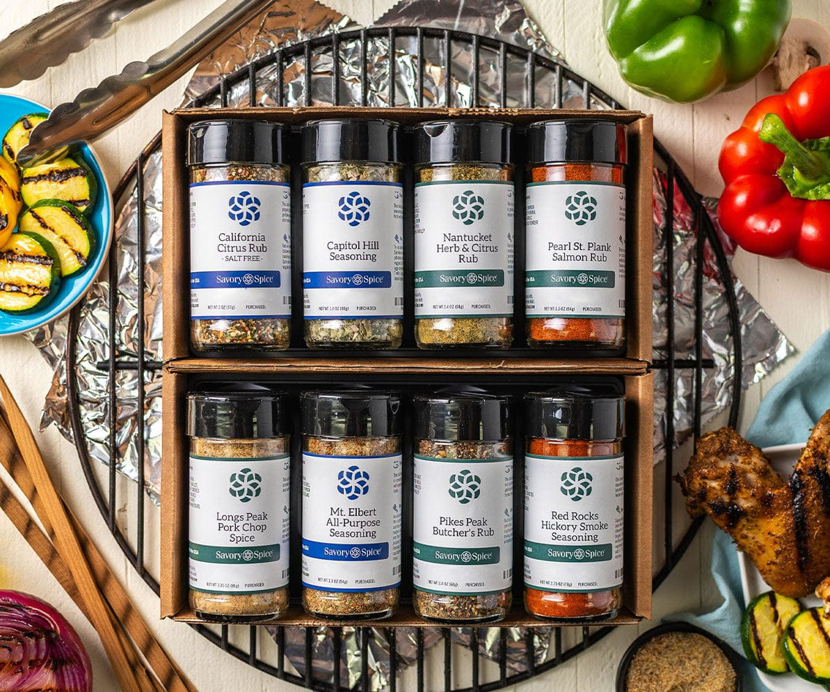 Grilling Seasoning Set (BBQ Spice Rub Gift Set) — Savory Spice