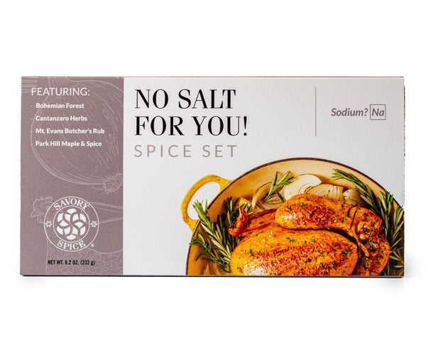 No Salt for You! Salt-Free Seasoning Gift Set