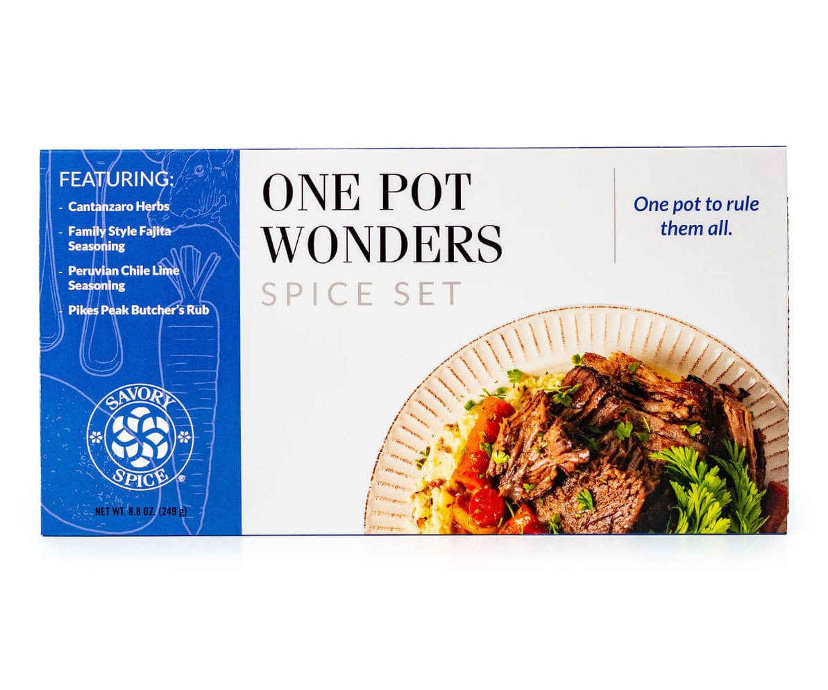 One Pot Wonders Spice Gift Set for Slow Cookers Savory Spice
