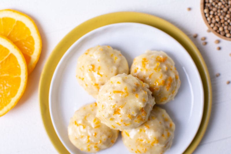 Orange Coriander Cookies Recipe — Savory Spice