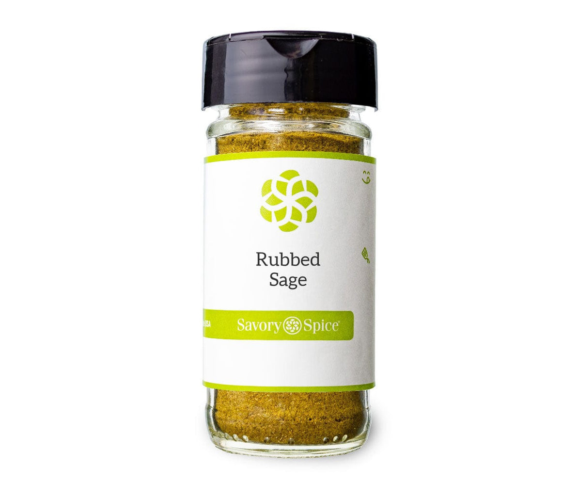 Dried Rubbed Sage Seasoning Savory Spice