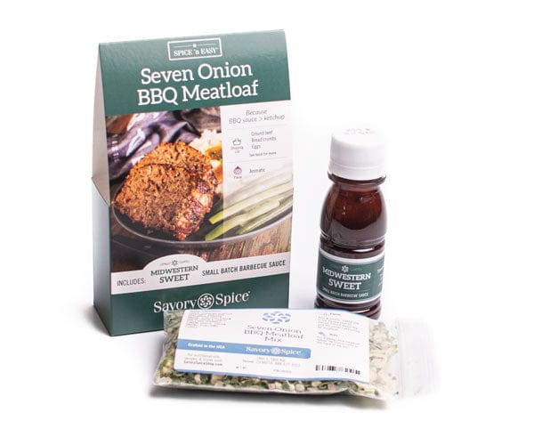 Seven Onion BBQ Meatloaf Seasoning Mix & Packet Savory Spice