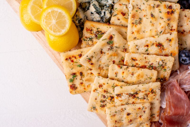 Savory Italian Seasoned Crackers