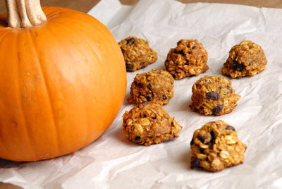 Trick or Treat Pumpkin Oatmeal Cookies