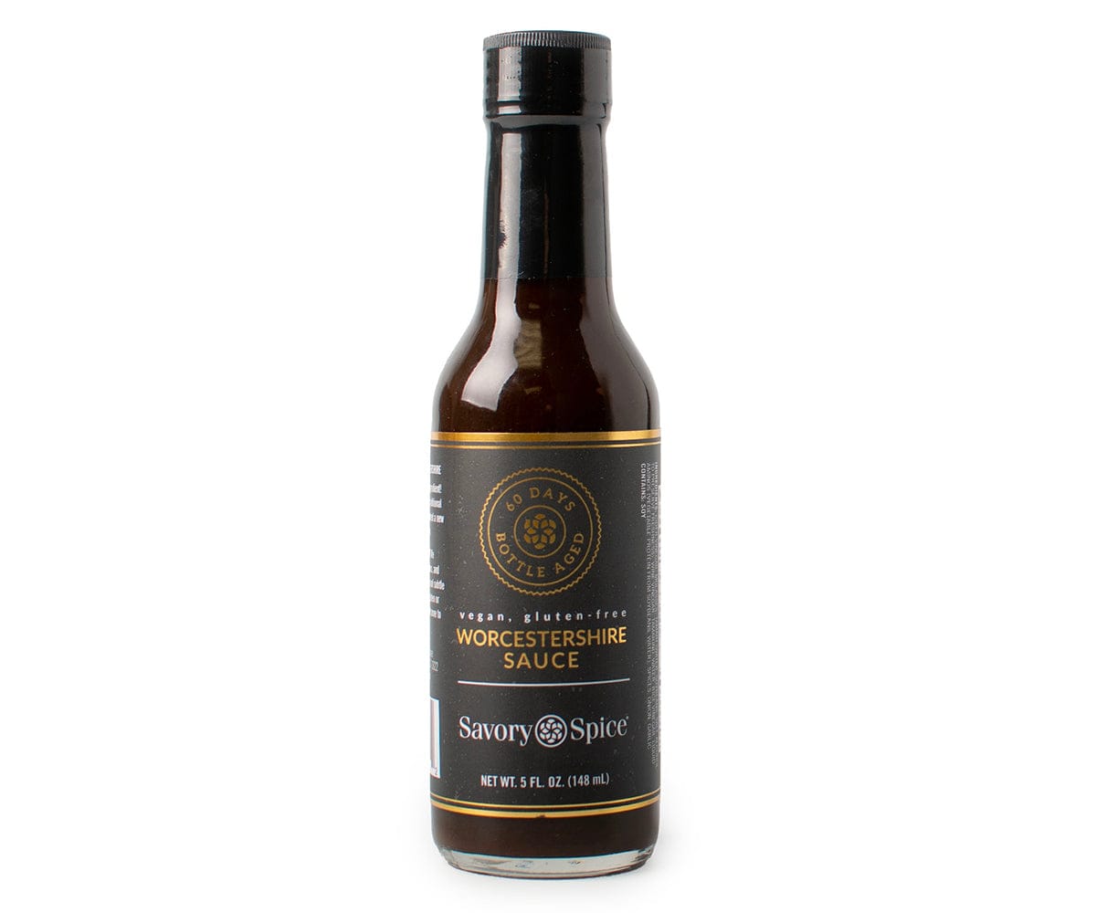 Vegan Worcestershire Sauce, Gluten-Free, Anchovy-Free